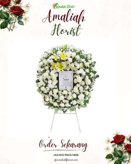 Krans Bunga Duka Semambung